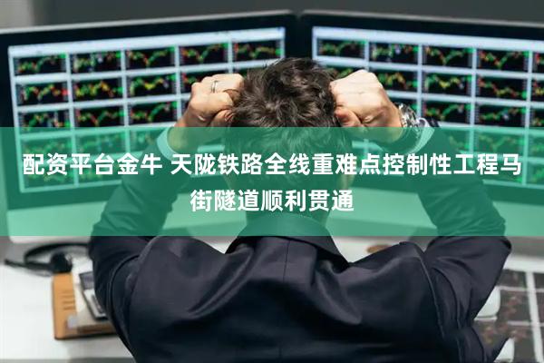 配资平台金牛 天陇铁路全线重难点控制性工程马街隧道顺利贯通
